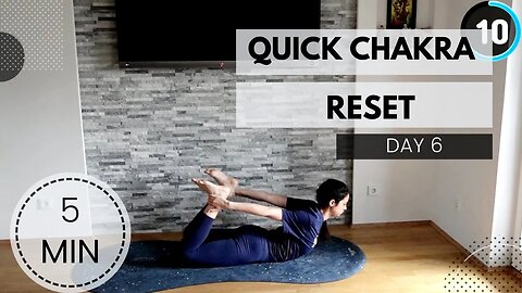 Day 6 - Quick chakra reset / NEW HABITS YOGA/ DAISYYOGA