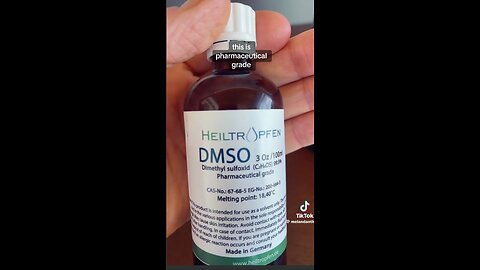 DMSO, Can you drink it?