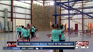Building trust in police at Tulsa's HelmZar Challenge course