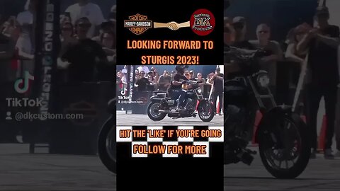 ‍💨Rev Your Engines Harley Riders - DK Custom is Going to the 2023 Sturgis Rally! #shorts