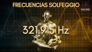 FRECUENCIA 321.915 Hz SOLFEGGIO LA MAS PODEROSA DEL UNIVERSO | TONO REAL Y PURO