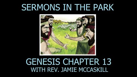 Rev. Jamie McCaskill Sermons in The Park 158