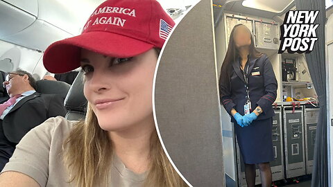 Trump supporter says American Airlines attendant skipped her drink order over MAGA-hat