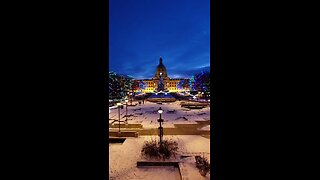 Christmas at the Edmonton Legislative Building