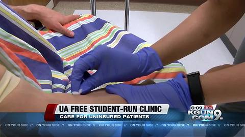 Student-run clinic gives access to healthcare for uninsured patients