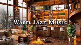 Sweet Jazz Music with Rain Sounds ☕ Relaxing Jazz Instrumental Music in Cozy Coffee Shop Ambience