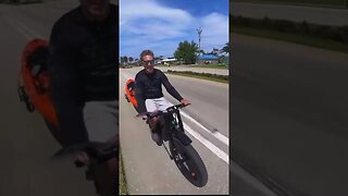 $1500 Powerful E-Bike Tows Large Trailer With Kayak! SHOCKING NEW ELECTRIC BIKE