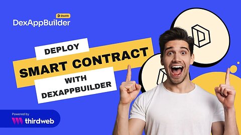 Simplified Edition Drop Deployment with Thirdweb Smart Contracts and DexAppBuilder