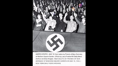 AMERICAS FIRST GENERATION NAZIS TAKE MADISON SQUARE GARDEN 1934…@theforbiddentopicspodcast