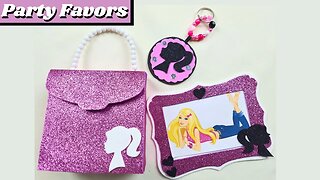 DIY - How to Make a Barbie Purse, Keychain and Picture Frame