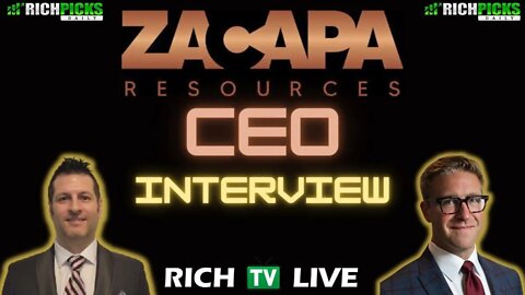 Zacapa Resources Ltd. (TSXV:ZACA) CEO Adam Melnik | RICH TV LIVE
