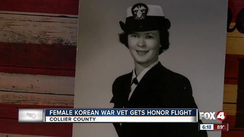 Korean War codebreaker takes part in Honor Flight