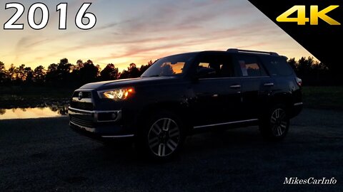 AT NIGHT: 2016 Toyota 4Runner Limited Interior and Exterior in 4K