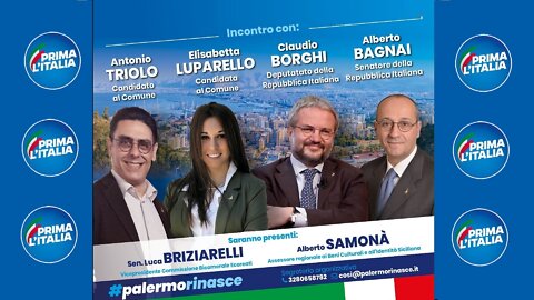 🔴 Incontro con Antonio Triolo, Elisabetta Luparello, Claudio Borghi, Alberto Bagnai. #palermorinasce