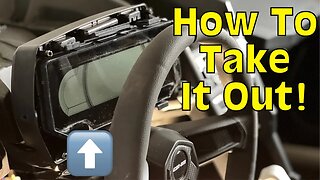 How To Remove/Replace 2022 Can Am X3 Dash/Gauge Cluster!