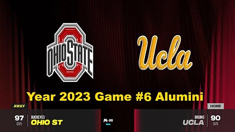 CFB 24 Ohio State Buckeyes Vs UCLA Bruins Year 2023 | Alumini