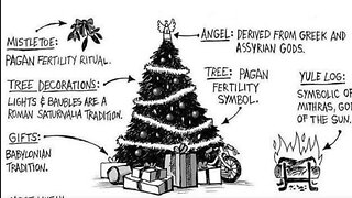 "THE PAGAN & ASSYRIAN ROOTS OF THE CHRISTMAS TREE" 🎄🎄🎄🎄🎄