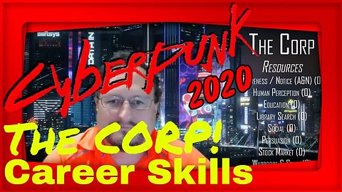 Cyberpunk 2020 The Corp Career Skills Package Overview
