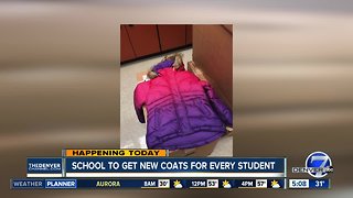 UnitedHealthcare donating coats to local school today