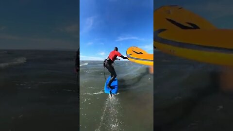 Wedgey Bumps Wing Foiling