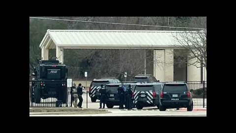 COLLEYVILLE TEXAS - Hostage Situation at Congregation Beth Israel - SWAT & FBI