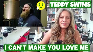 TEDDY SWIMS: I Can't Make You Love Me (1st Reaction) Teddy Swims Reaction TSEL #reaction