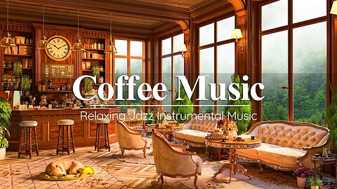 Smooth Jazz Music in Cozy Coffee Shop Ambience for Study, Work ☕ Relaxing Jazz Instrumental