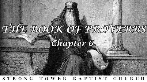 Proverbs 6 | Pastor. Ian Taverner