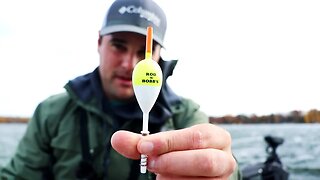 Slip Bobber Fishing with Live Minnows For Deep Fall / Winter Crappie