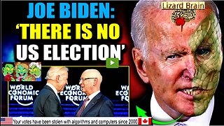 Joe Biden Announces 'New World Order Is Here', There Is No US Election