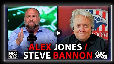 Donald Trump Is Going To Win In A Landslide: Must Watch Alex Jones / Steve Bannon Interview
