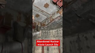 Abandoned nuclear missile silo in New Mexico