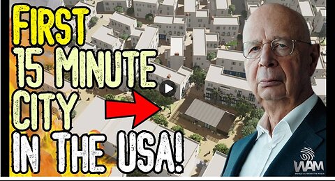 WARNING FIRST 15 MINUTE CITY IN THE USA!