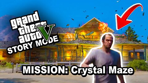 GRAND THEFT AUTO 5 Single Player 🔥 Mission: CRYSTAL MAZE ⚡ Waiting For GTA 6 💰 GTA 5