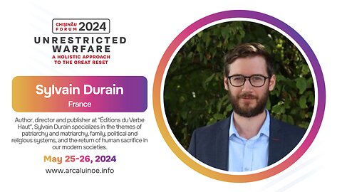 Globalism and Sacrifice by Sylvain Durain | Chișinău Forum 2024