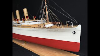 1:72 scale model of the CPR “Empress of Russia”