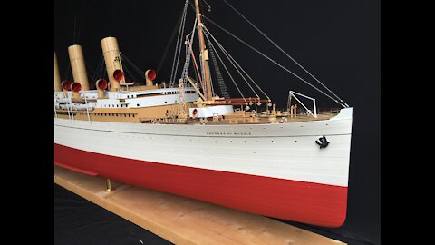 1:72 scale model of the CPR “Empress of Russia”