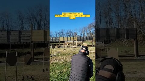 Richmond BGC #uspsa December match Stage 5 Ken #unloadshowclear #idpa