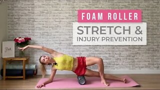 Foam Roller - stretch and injury prevention workout