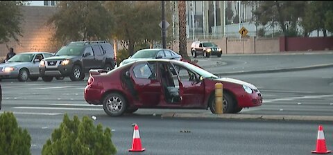 3 shot, 4 in custody after shooting on Las Vegas Boulevard