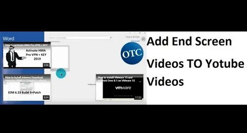 How to add End Screen Videos _ Subscribe Button To YouTube Videos.