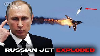 Russia's Dark Day: Su 24 Fighter Jet Crashed in Russia's Volgograd Oblast!