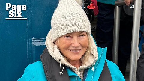 Martha Stewart slammed by climate activists for using 'a small iceberg' to chill her cocktails during cruise