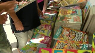 'If You Give A Child A Book' campaign donates thousands of books to Hillsborough County students