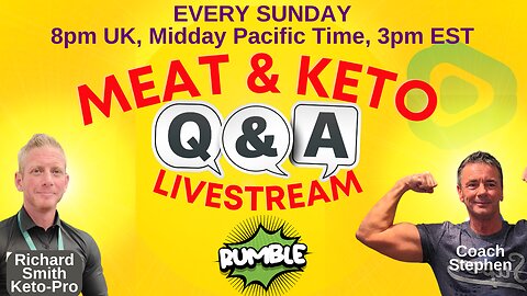 Meat & Keto Q&A Livestream