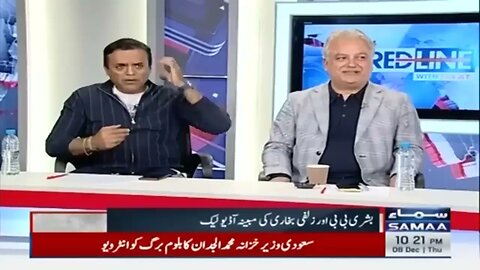 Kashif Abbasi Shocking Revelations About Tosha Khana Case Red Line Samaa TV
