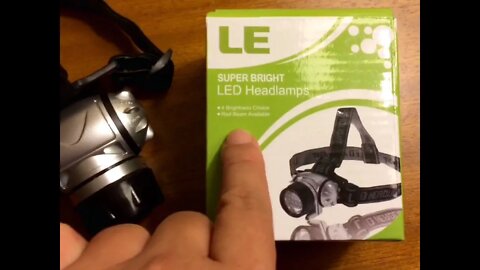 Super Bright 4-Mode LED Headlamp Review