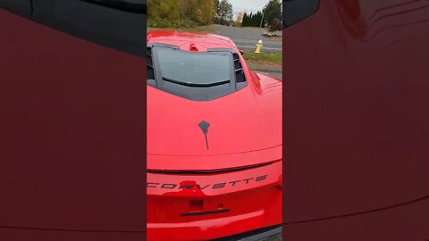 Spotted my Dream Car C8 Corvette