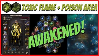 NEW Toxic Flame Build does 10/10 MAPS!!! #undecember #awaken #build #gameplay #poe 3