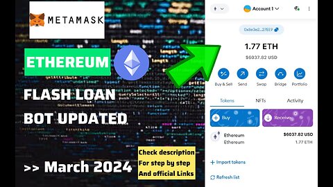 Ethereum Liquidity Flash Loan Bot - March 2024 update